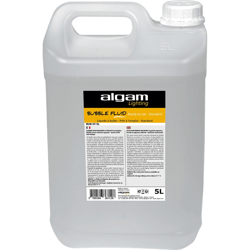 Algam Lighting BUB-ST-5L Liquido per macchine delle Bolle da 5lt.