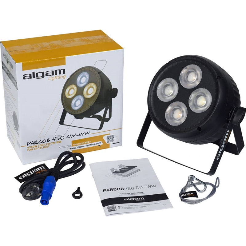 Algam Lighting PARCOB450-CW-WW Par a Led COB 4x50W con 2 Bianco caldo 2 freddo