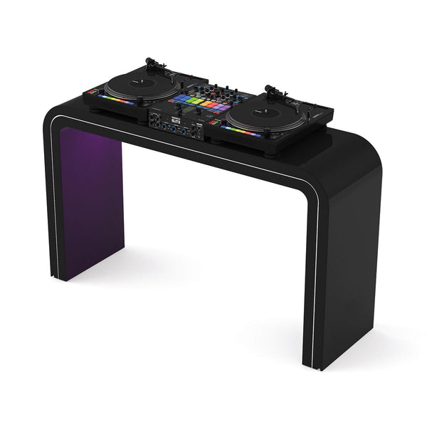 Glorious SESSION CUBE XL Mobile professionale console per Dj, Nero