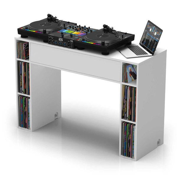 Glorious MODULAR MIX STATION Mobile Stazione lavoro professionale per Dj, Bianco