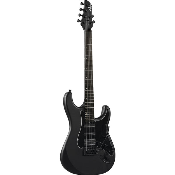 Eko AIRE STEALTH MATT BLACK Chitarra Elettrica a 24 Tasti con pickup H-S-S