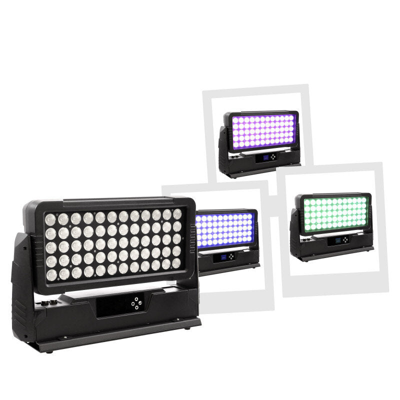 Evolite Architech 600 Proiettore x illuminazione interna esterna a LED RGB60x10W