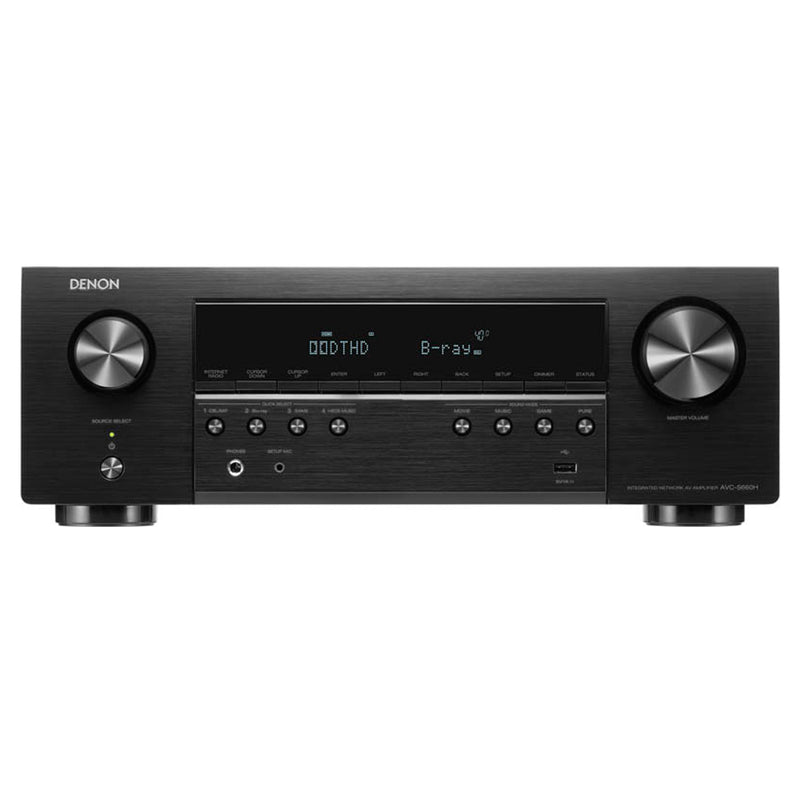 B-STOCK GARANTITO Denon AVC-S660H Amplificatore integrato audio video di rete