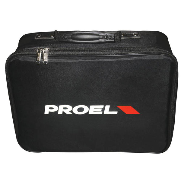 Proel BAGMQ10FX Borsa trasporto mixer x modello MQ10FX, maniglia trasporto, Nero