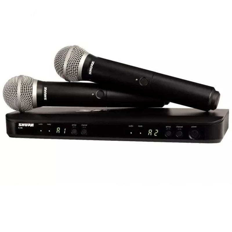 Shure BLX288E-SM58-M17 Sistema microfonico DUAL wireless Microfoni Palmari SM58