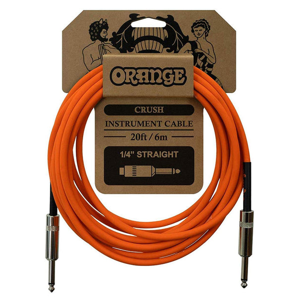 Orange CA041 Speaker Cable Jack Mono Dritto 6.3mm a Jack Mono Dritto 6.3mm, 6mt.