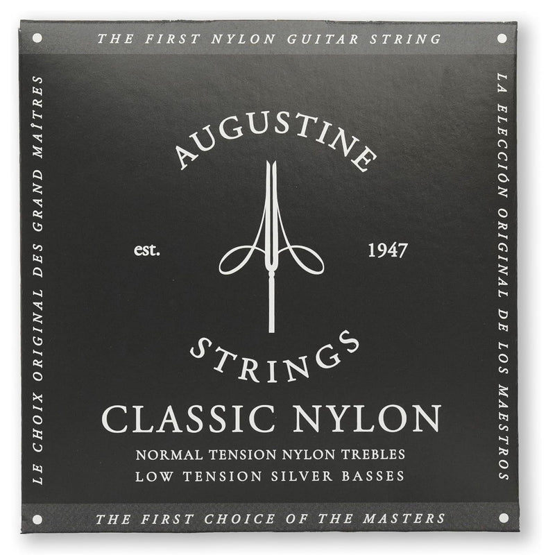 Augustine Classic Nylon Black Normal Tension Corde x chitarra class. 0.71-1.11mm