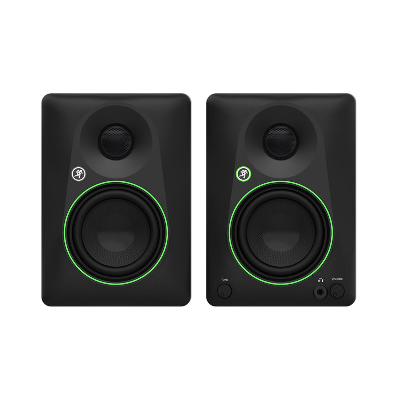 Mackie CR4.5 BLK Coppia Monitor Pro audio da Studio & surround giochi 50W, Nero