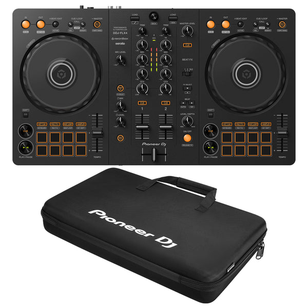 Pioneer Dj DDJ-FLX4 Controller + Pioneer Dj DJC-B Borsa x controller DDJ-FLX4