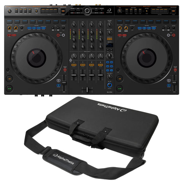 AlphaTheta DDJ-GRV6 Controller Dj 4Deck x rekordbox Serato DJ Pro + DJC-GRV6 Bag