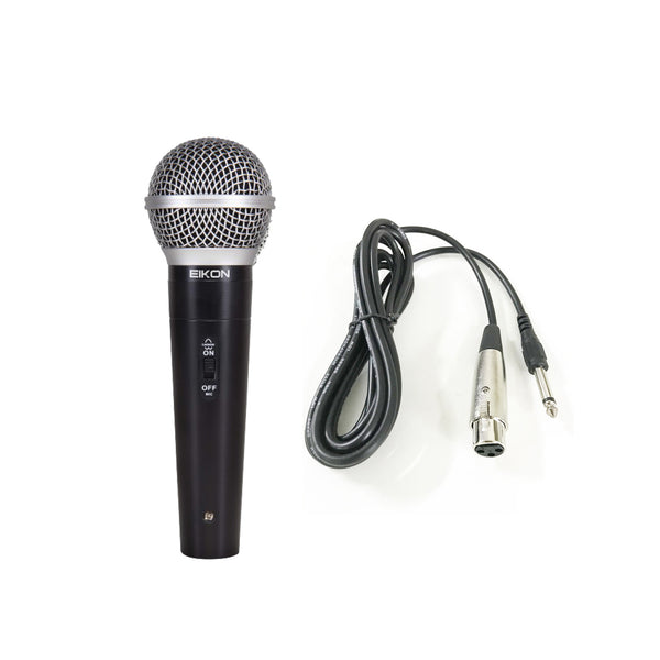 B-STOCK GARANTITO Proel EIKON DM580LC Microfono dinamico con On/Off x karaoke