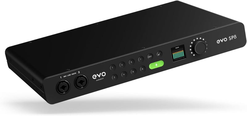 Audient EVO SP8 Preamp da studio AD/DA 8 Preamp microfonici EVO con Smartgain