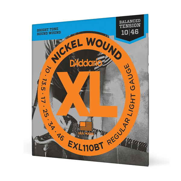 D'Addario EXL110BT Regular Light Balanced Tension Corde x Chitarra Elett. 10-46