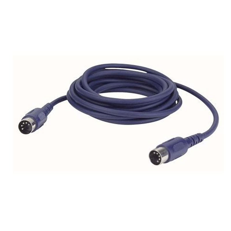 » Dap Audio FL50 150 Cavo audio MIDI con connettori Din 5 Pin Maschio, 1,5mt, Blu (100% off)