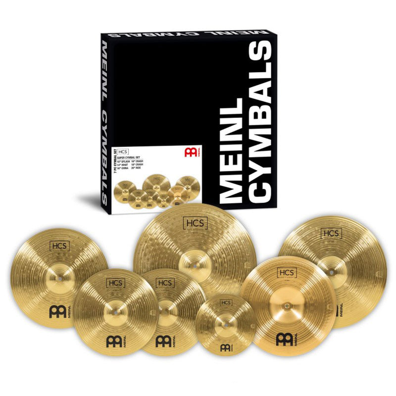 Meinl HCS-SCS Set Piatti Hi-hat14' Crash16' Crash18' Ride20 China16' Splash10'