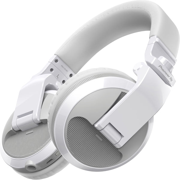 Pioneer Dj HDJ-X5BT-W Cuffia professionale Over-Ear per DJ Bluetooth, Bianco