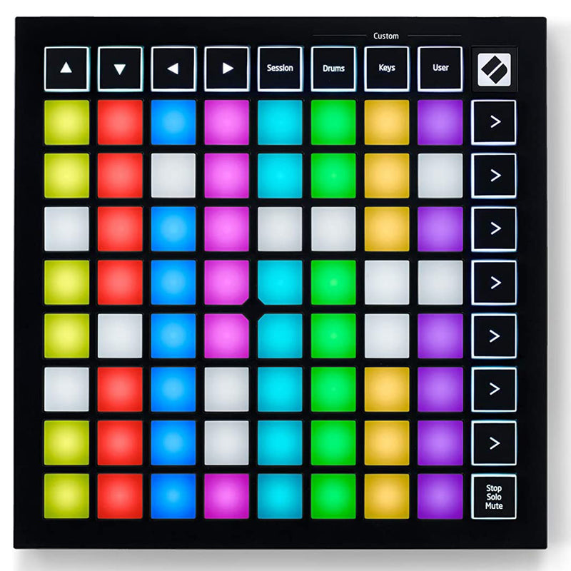 Novation LAUNCHPAD MINI MK3 Midi Controller USB compatto, griglia a 64 pad RGB