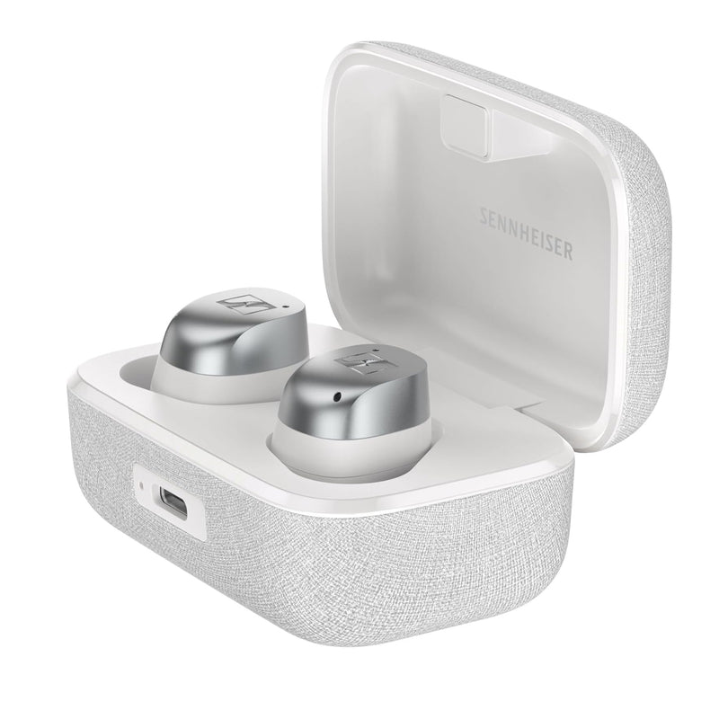 Sennheiser MOMENTUM True Wireless 4 Auricolari bluetooth + mic Bianco/Argento