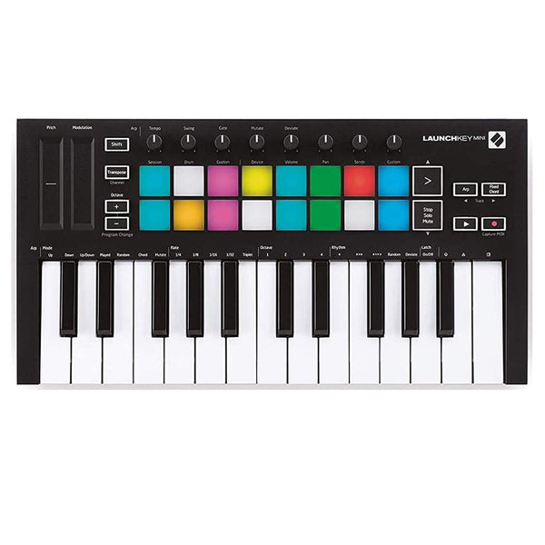 Novation LAUNCHKEY MINI MK3 Mini Tastiera 25 Tasti, arpeggiatore, Capture MIDI