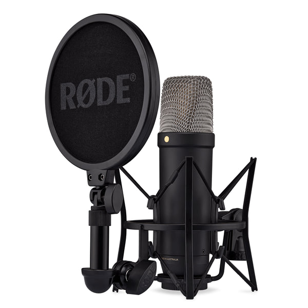 Rode NT1 5TH Generation Microfono Pro Studio + filtro antipop, XLR e USB Black