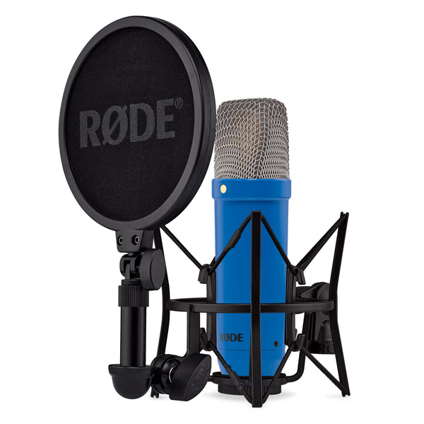 Rode NT1 Signature Microfono pro da studio a condensatore diaframma largo Blue