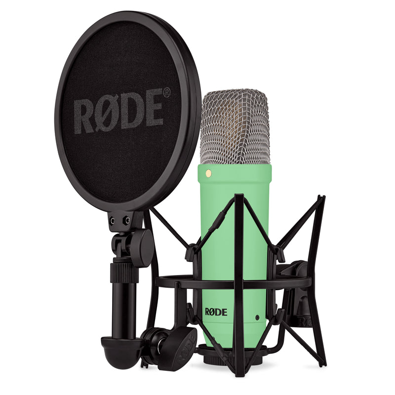 Rode NT1 Signature Microfono pro da studio a condensatore diaframma largo, Green