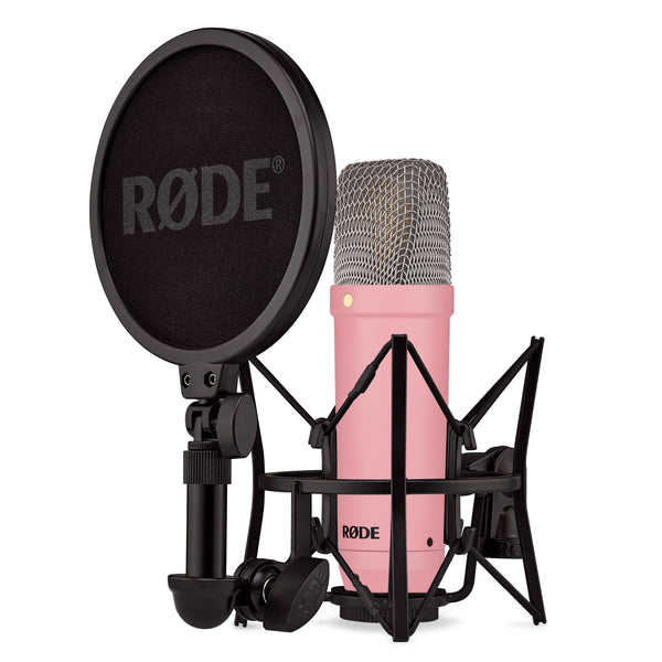 Rode NT1 Signature Microfono pro da studio a condensatore diaframma largo, Pink