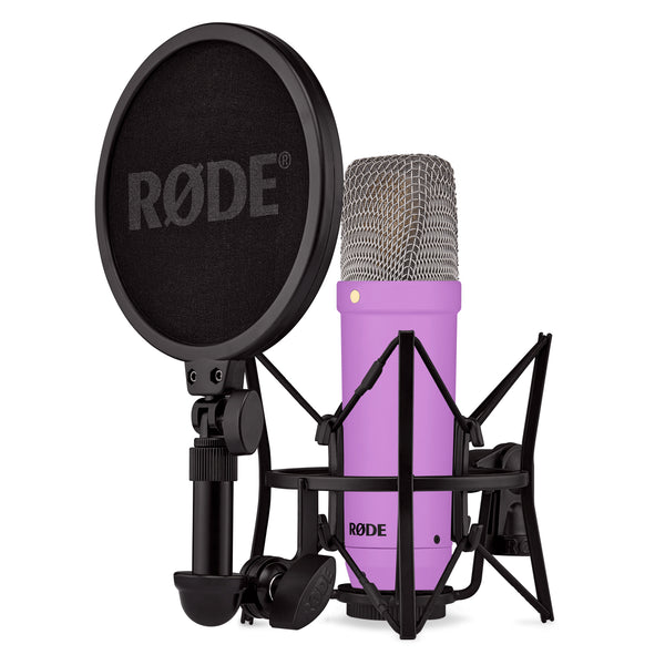 Rode NT1 Signature Microfono pro da studio a condensatore diaframma largo Purple