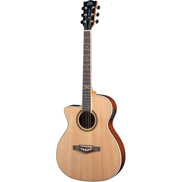 Eko NXT A100CE LH NATURAL Chitarra Acustica Elettrificata MANCINA 20T elett. G03