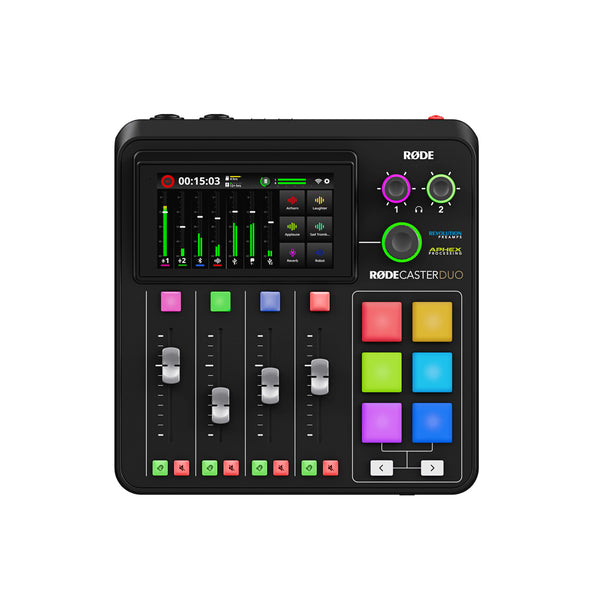 Rode RODECASTER DUO Controller Pro audio da studio x streamer e podcaster Nero