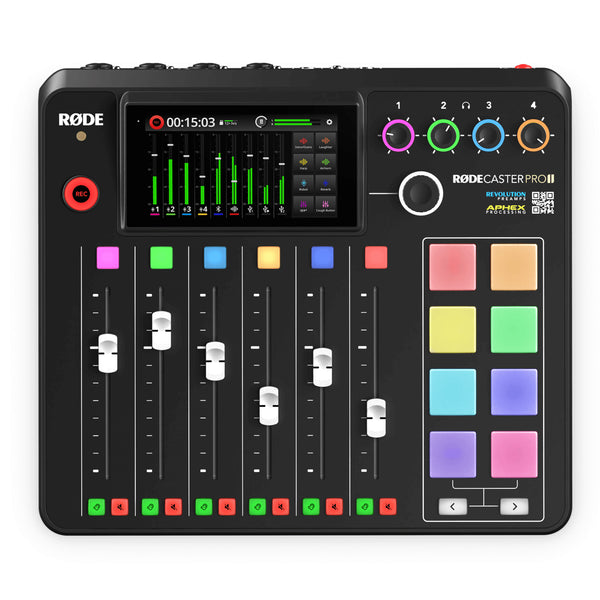 Rode RODECASTER PRO II Controller audio x studio x streamer podcaster musicisti