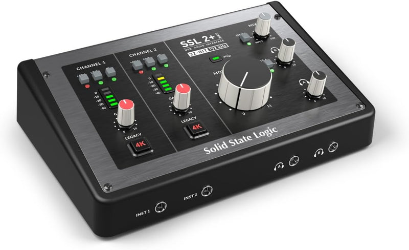 Solid State Logic SSL2+ MK2 (ROW-VTC) Interfaccia audio USB-C con 2 In e 4 Out