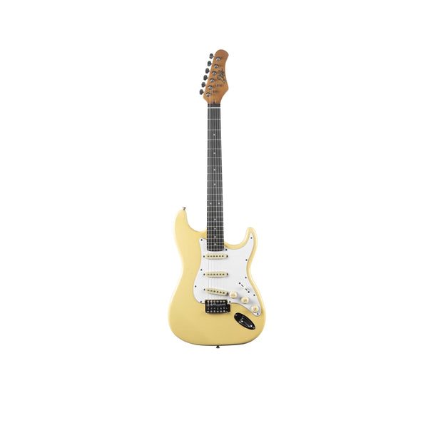 Eko ST-300 CREAM Chitarra Elettrica a 22 Tasti e 3 pickup single-coil