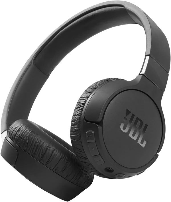 JBL TUNE660NC Cuffie bluetooth suono JBL Pure Bass cancellazione di rumore, Nero