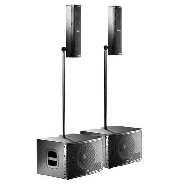 FBT VERTUS CS1000 Coppia Sistema Audio Attivo Subwoofer 12" + Satellite, 1000W