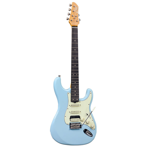 Eko AIRE V-NOS DAPHNE BLUE Chitarra Elettrica serie ORIGIN. V-NOS 24T pickup HSS