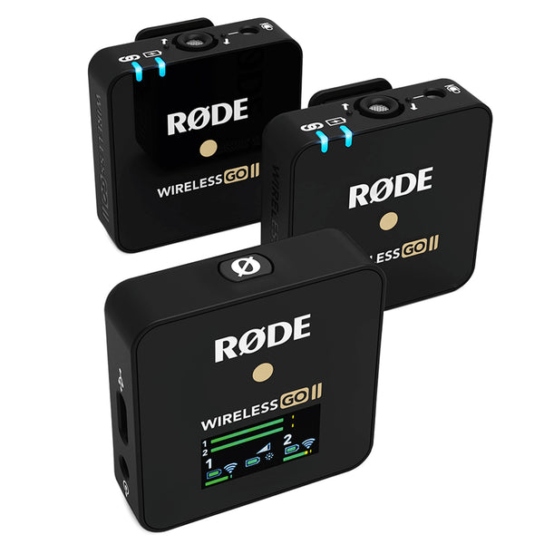 Rode WIRELESS GO II Sistema Mic. Wireless BeltPack x videofotocamere smartphone