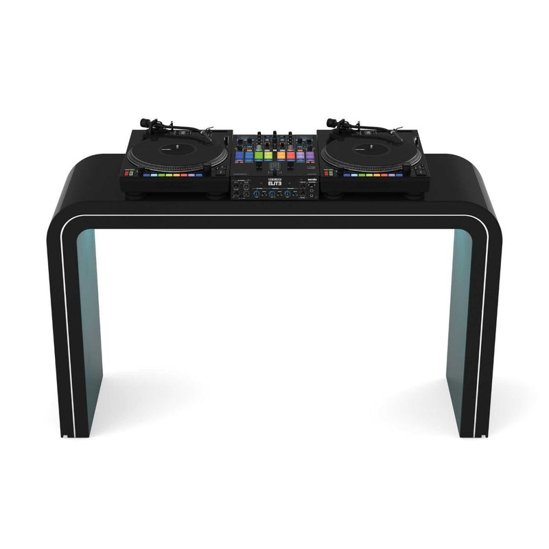 Glorious SESSION CUBE XL Mobile professionale console per Dj, Nero