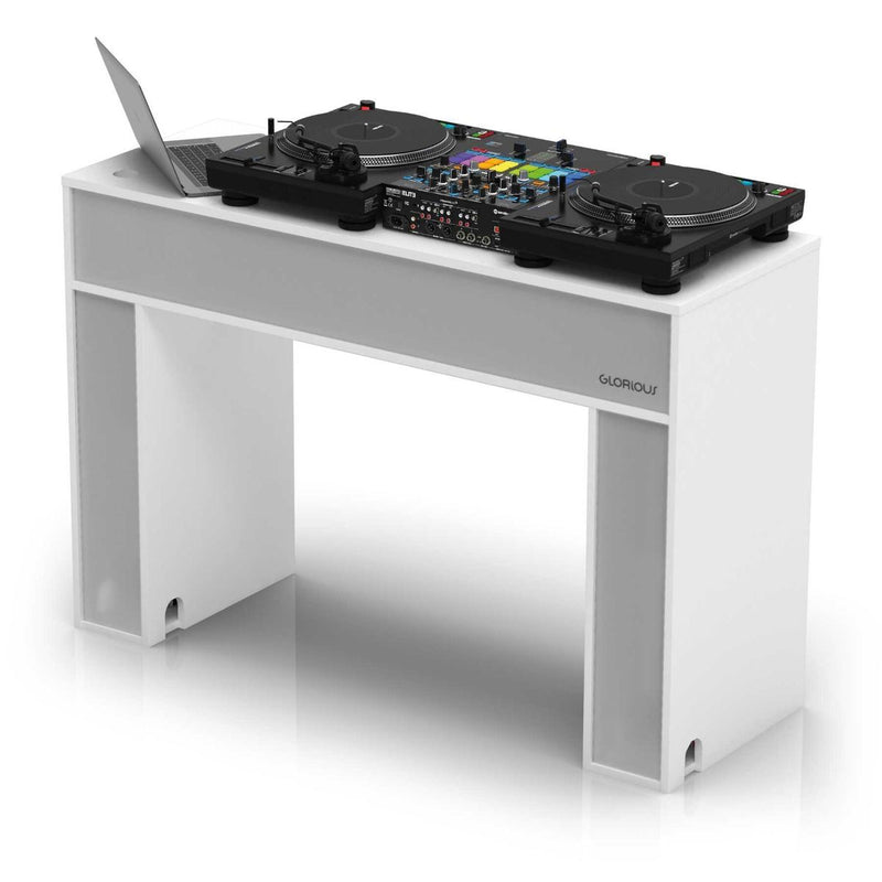 Glorious MODULAR MIX STATION Mobile Stazione lavoro professionale per Dj, Bianco