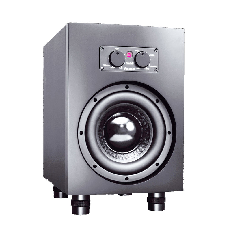 Adam Audio SUB8 Subwoofer attivo professionale da studio da 8" e 160w RMS, Nero