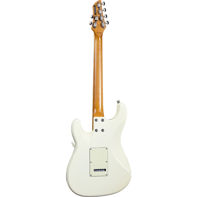 Eko AIRE V-NOS OLYMPIC WHITE Chitarra Elettrica serie ORIG. V-NOS 24T pickup HSS