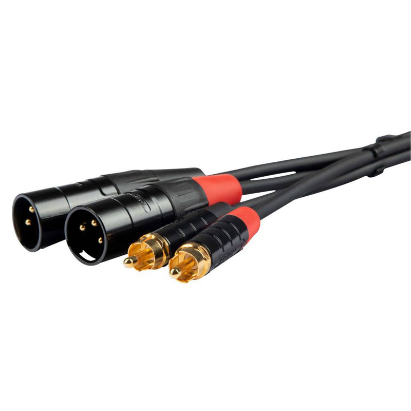 Proel CHLP330LU15 cavo STEREO connessioni 2x RCA a 2x Cannon XLR3P Maschio 1.5mt