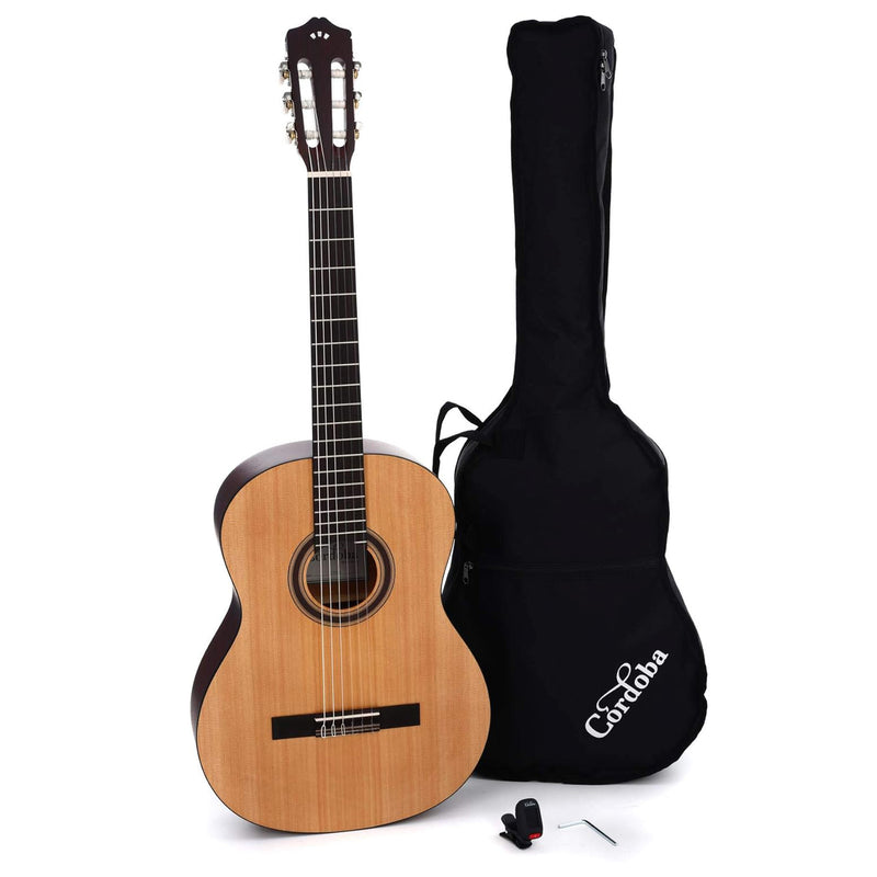 Cordoba CP100 Classical Guitar Pack Chitarra Classica 4/4 + Borsa e accessori