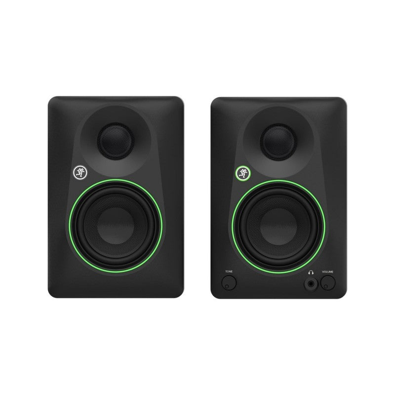 Mackie CR3.5 BLK Coppia Monitor Pro audio da Studio & surround giochi 50W, Nero