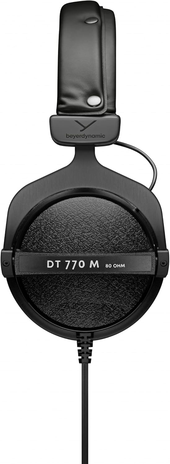 Beyerdynamic DT 770 M 80h Cuffia Audio Pro Chiusa cablata, modello x batteristi