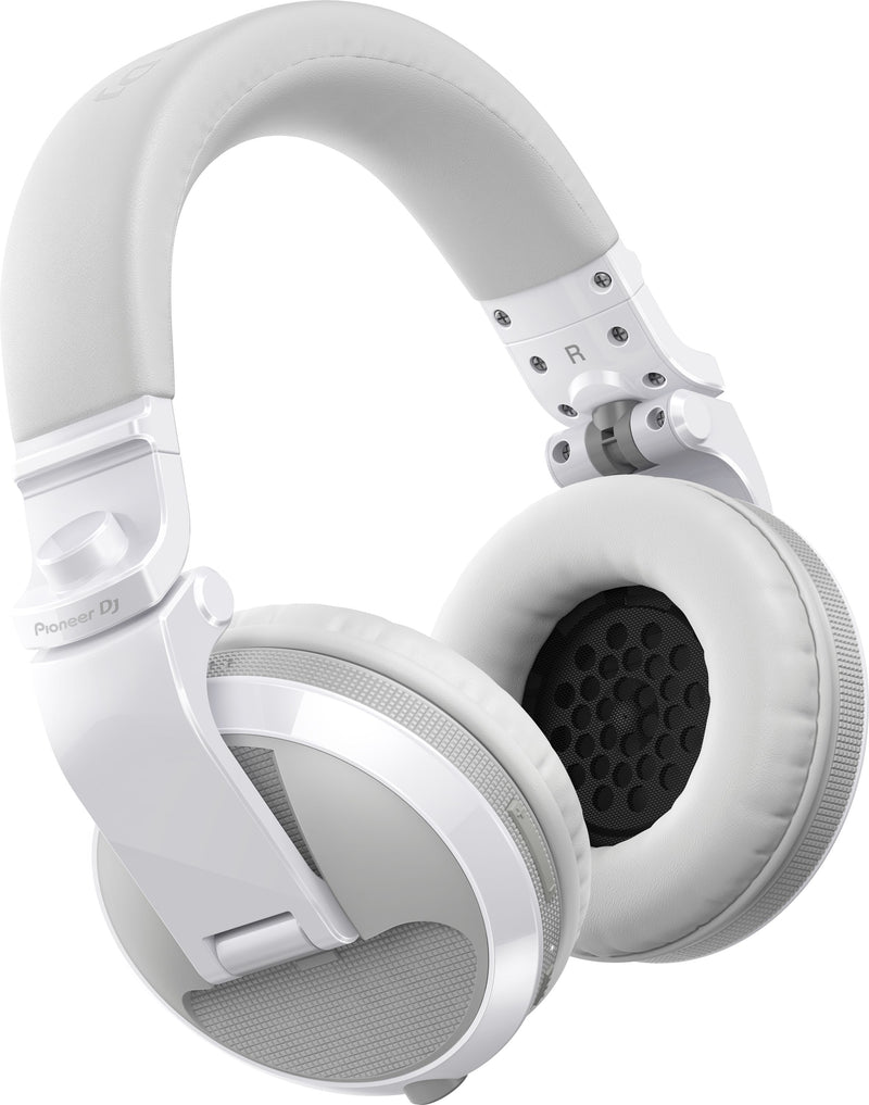 Pioneer Dj HDJ-X5BT-W Cuffia professionale Over-Ear per DJ Bluetooth, Bianco