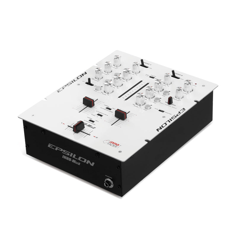 Epsilon Inno-Mix 2 Mixer Dj Pro 2Can. + cross fader integrato iNNO-FADER Bianco