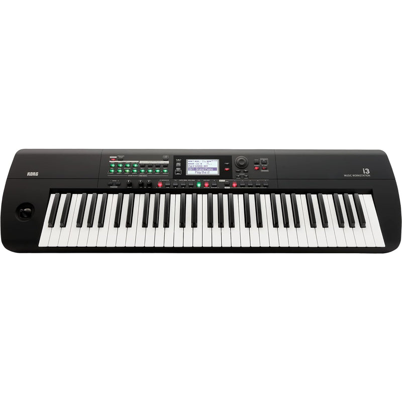 Korg i3 MB Workstation musicale tastiera piccola ma versatile 61tasti Nero Opaco