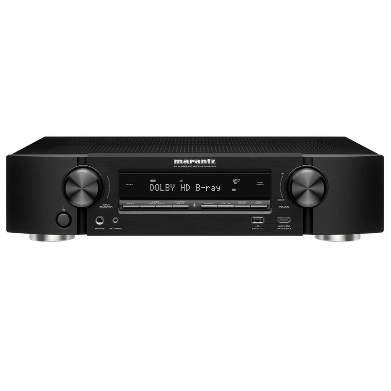 B-STOCK GARANTITO Marantz NR1510 Sinto-Amplificatore AV 50w x canale, Surround