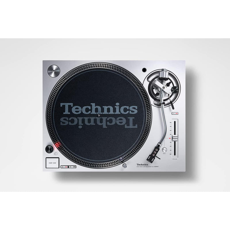 Technics SL-1200MK7S Silver Coppia Giradischi Pro x dj trazione diretta Argento